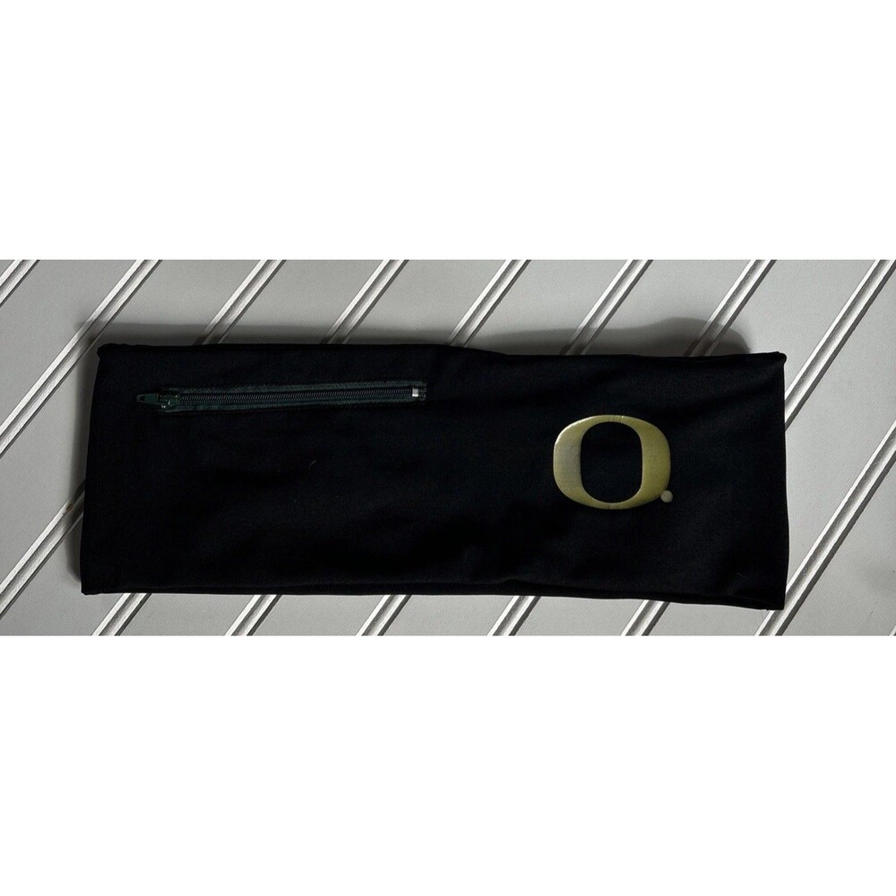 Zipit Slim Belt Running Waist Pack Travel Security Pouch Black Zippered U of O